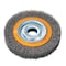 Walter Surface Technologies 8 in. x 1/2 in.  Crimped Bench Wheel 13B082 - alternate 1